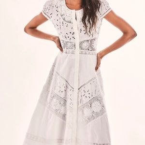 Adaly Midi Dress - LoveShackFancy